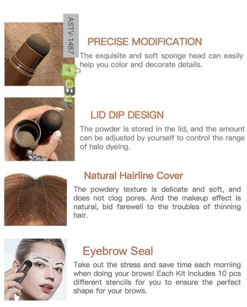 Long Lasting Waterproof Hairline