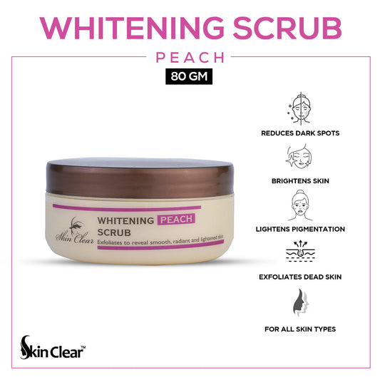 Skin Clear - Whitening Peach Scrub - 80gm
