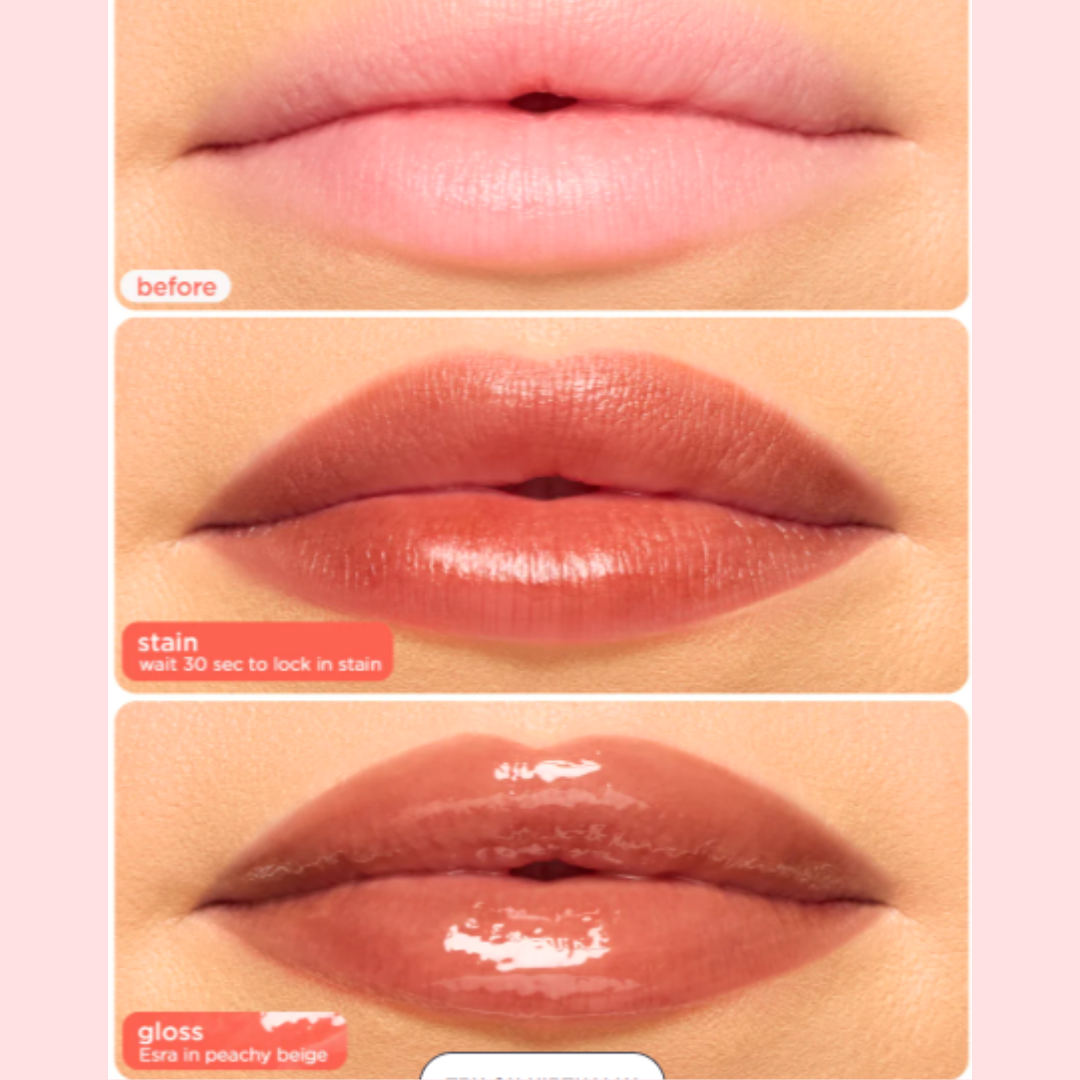 Tarte 3 in 1 juicy lip tattoo (Liner, Stain and gloss) Waterproof, hydrating and long-lasting