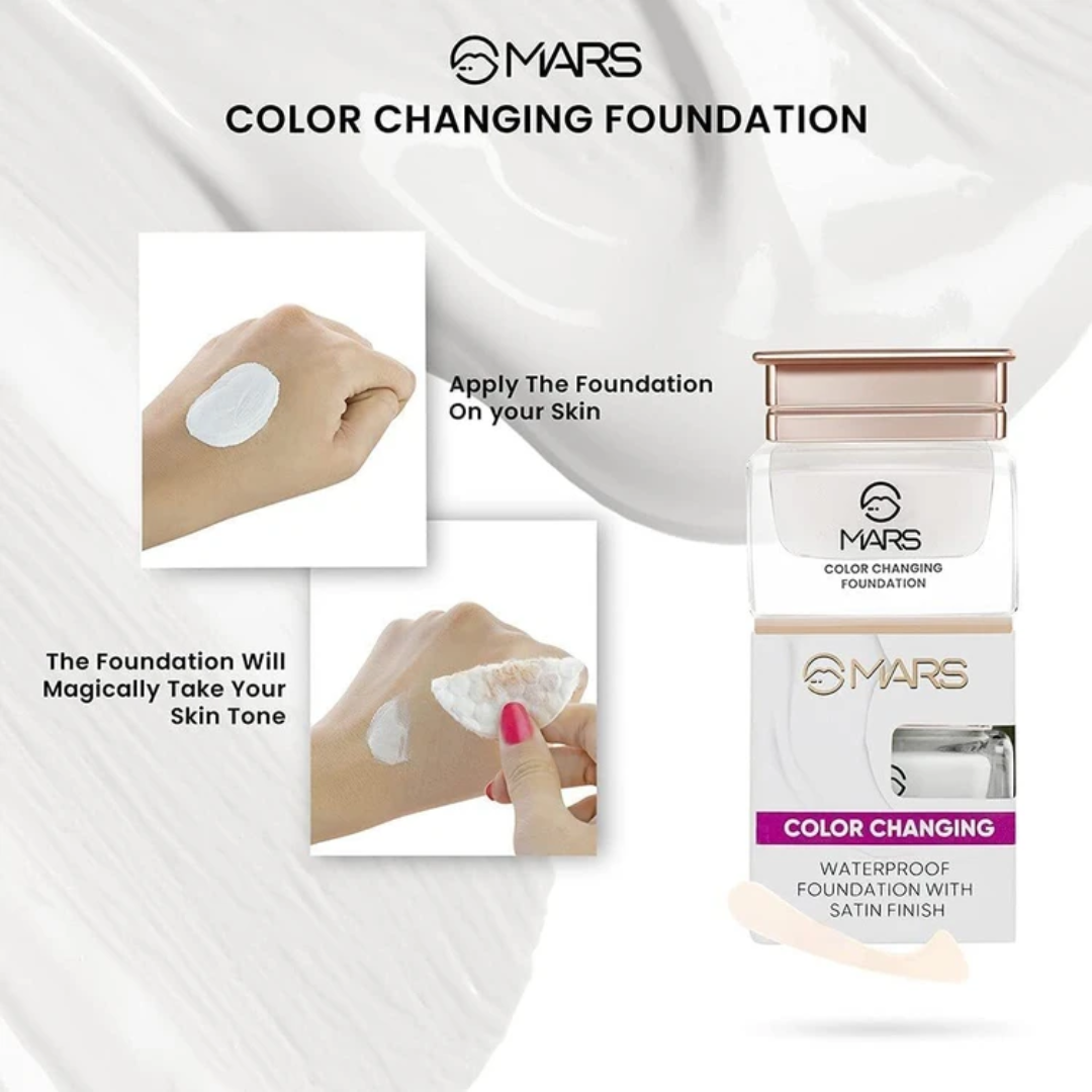 Mars Color Changing Foundation