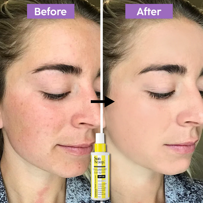 Sunscreen 3-in-1 Hydrate, Glow & Chill–SPF 60 Spray by Sun Scoop!