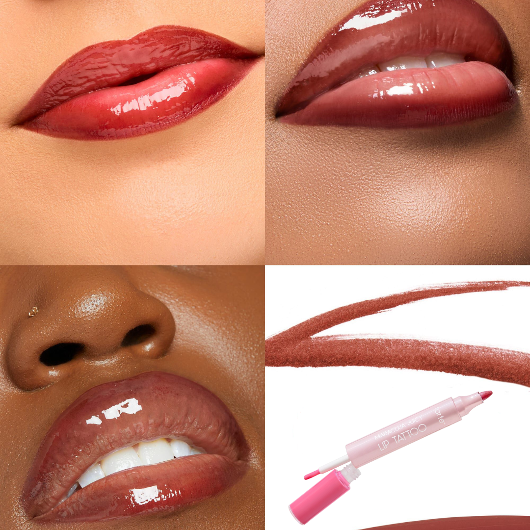 Tarte 3 in 1 juicy lip tattoo (Liner, Stain and gloss) Waterproof, hydrating and long-lasting