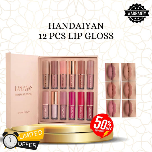 HANDAIYAN Matte Lip Gloss Kit