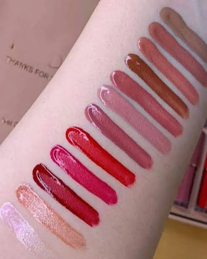 MocMallure 12 PCS Matte Lip Gloss Set