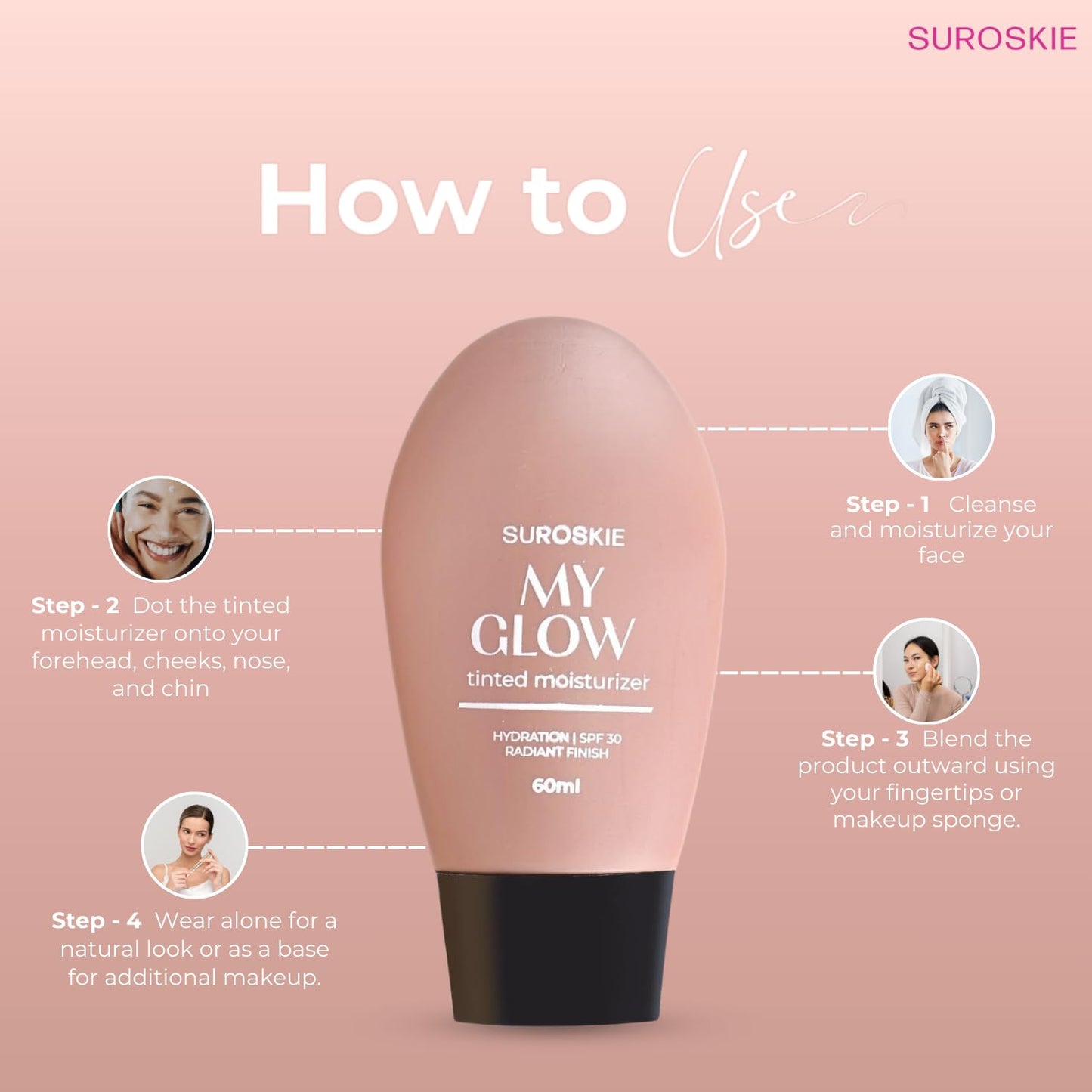 My Glow All-in-one Tinted Sunscreen (Moisturizer, foundation & sunscreen)