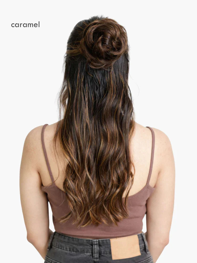 Premium Messy Bun Hair Scrunchie - Imported