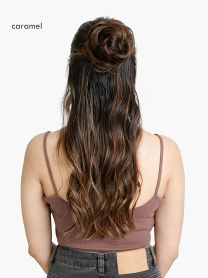 Premium Messy Bun Hair Scrunchie - Imported
