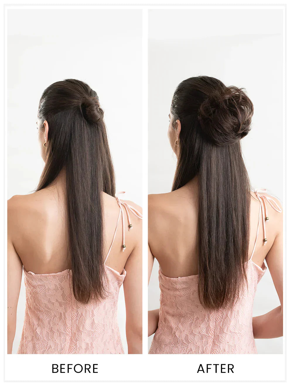 Premium Messy Bun Hair Scrunchie - Imported