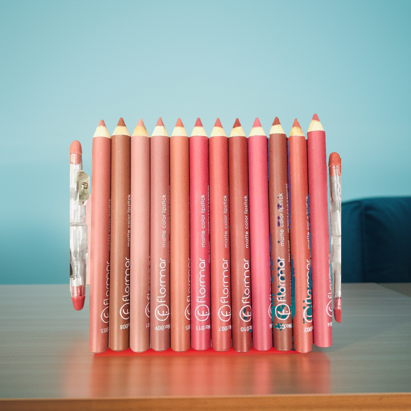 Flormar 12 PCS Lip pencils
