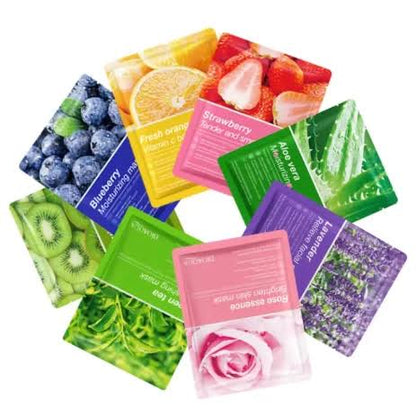 Hydrating Face Sheet Masks (Pack of 5) & Get Jade Roller FREE