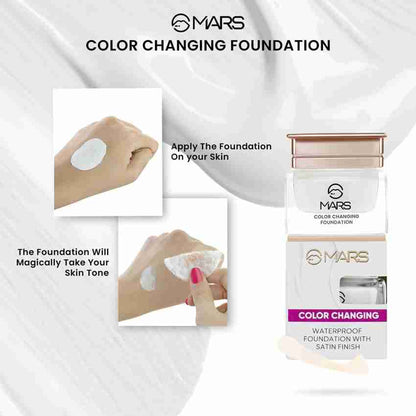 Mars Color Changing Foundation
