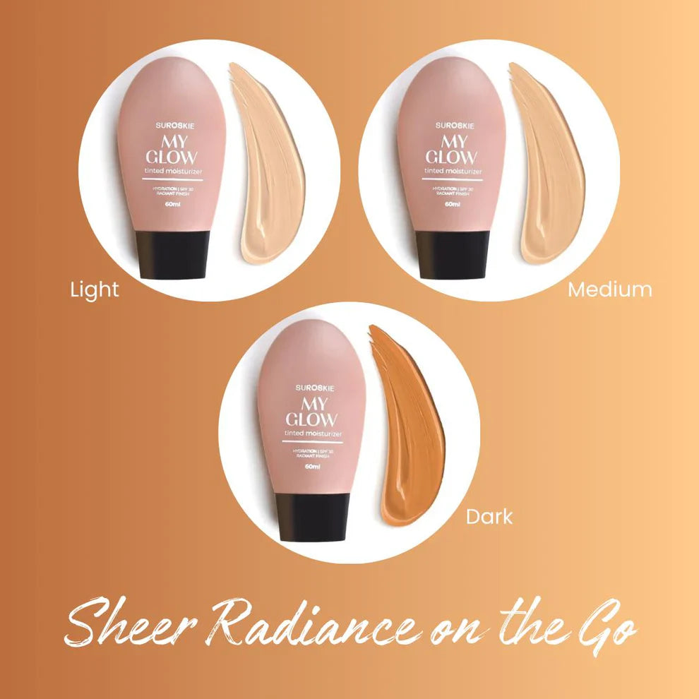 My Glow All-in-one Tinted Sunscreen (Moisturizer, foundation & sunscreen)