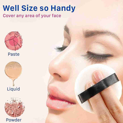 Buy Maybelline Fit me Foundation & Get 4 Mini Powder Puff FREE
