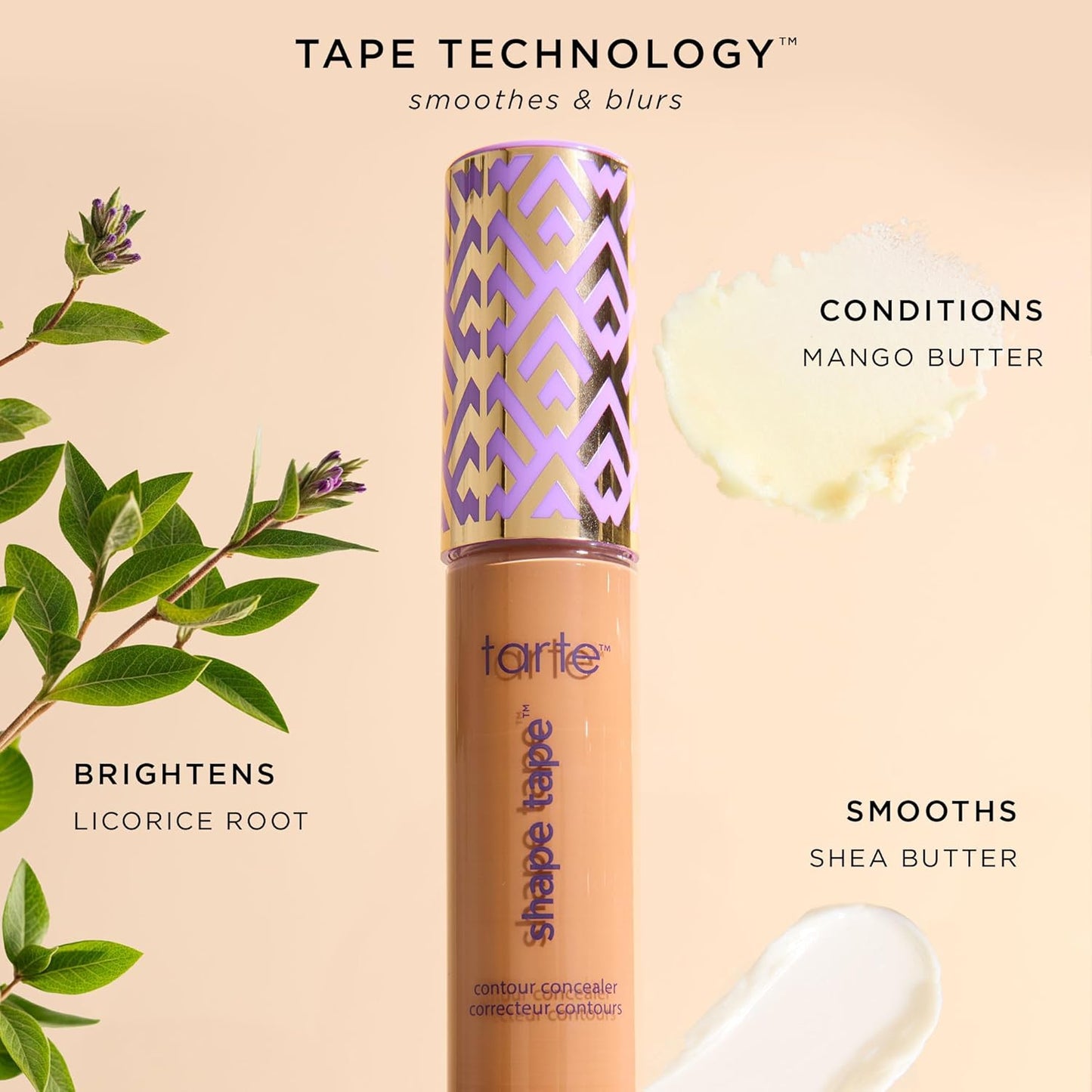 Tarte full coverage concealer with mini Blender