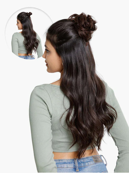Premium Messy Bun Hair Scrunchie - Imported
