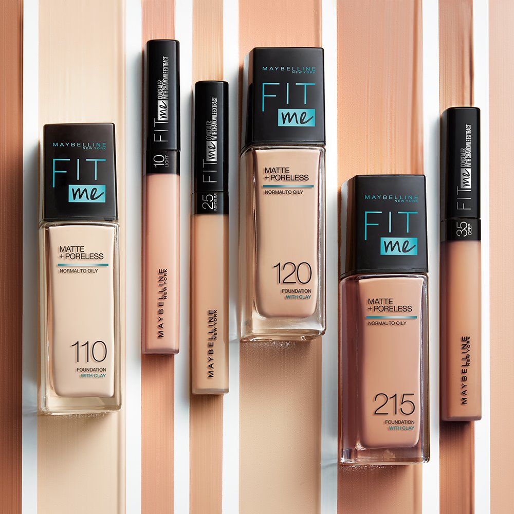 Fit Me - 2 in 1 Budget Face Makeup Deal