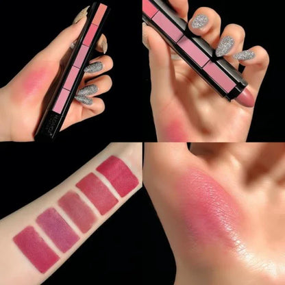 Deal HUDA Matte Finish 5 in 1 Lipstick