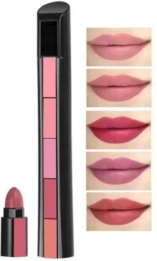 HUDA Matte Finish 5 in 1 Lipstick