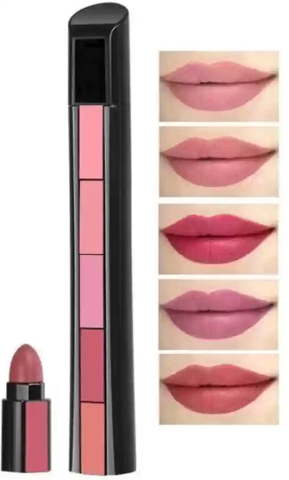 HUDA Matte Finish 5 in 1 Lipstick